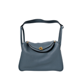 Hermes Lindy 30 Bleu Orage GHW - Z
