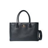 HOLD | Chanel Executive Cerf Tote Black GHW - s19