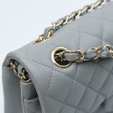 Chanel Double Flap Small Dark Gray -s29