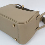 Hermes Mini Lindy Beige Marfa Ghw - W