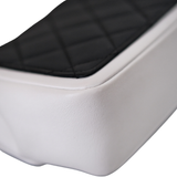 Chanel Mini Square Black and White GHW - s19