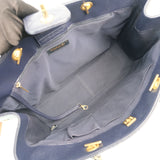 Chanel Timesless Tote Navy Blue GHW - s21