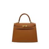 Hermes Kelly 25 Sellier Gold GHW - Z