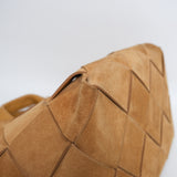 Loewe Suede Woven Basket Bag