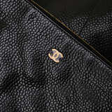 HOLD | Chanel 22 Medium Caviar Black GHW - (MICROCHIP)