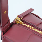 Bottega Veneta Burgundy Cassette Shoulder Bag