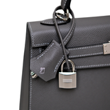 HOLD | Hermes Kelly 25 Gris Meyer PHW - W (BRANDNEW)