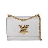 Louis Vuitton Twist MM White
