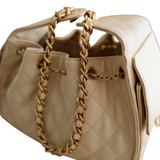 Chanel 25 Small Beige GHW - (BRANDNEW)