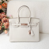 Hermes Birkin 30 Nata Rosegold