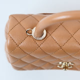 Chanel Coco Handle Caramel GHW -s31