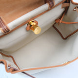 Hermes Herbag Zip 31 Gold GHW - Z