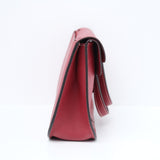 HOLD | Hermes Mini Halzan Rouge Grenat PHW