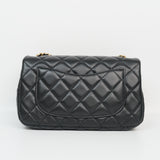 Chanel Mini Rec Pearl Crush Black GHW - (BRANDNEW)