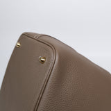 Hermes Picotin 22 Etoupe GHW - D