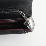 Chanel Wallet On Chain Black SHW - s27