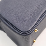 Hermes Mini Lindy Bleu Nuit - Z