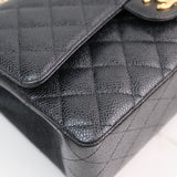 HOLD | Chanel Double Flap Medium Black GHW - (MICROCHIP)