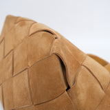 Loewe Suede Woven Basket Bag