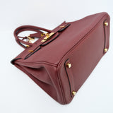 Hermes Birkin 30 Rouge H GHW - Z