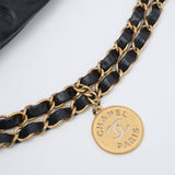 Chanel 22 Medium Black Caviar GHW - (MICROCHIP)