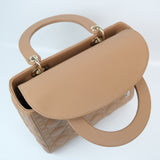 Dior Lady D Medium Beige GHW
