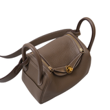 HOLD | Hermes Mini Lindy Etoupe GHW - B