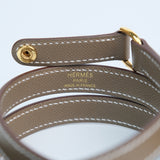 Hermes Kelly Elan Etoupe GHW - W