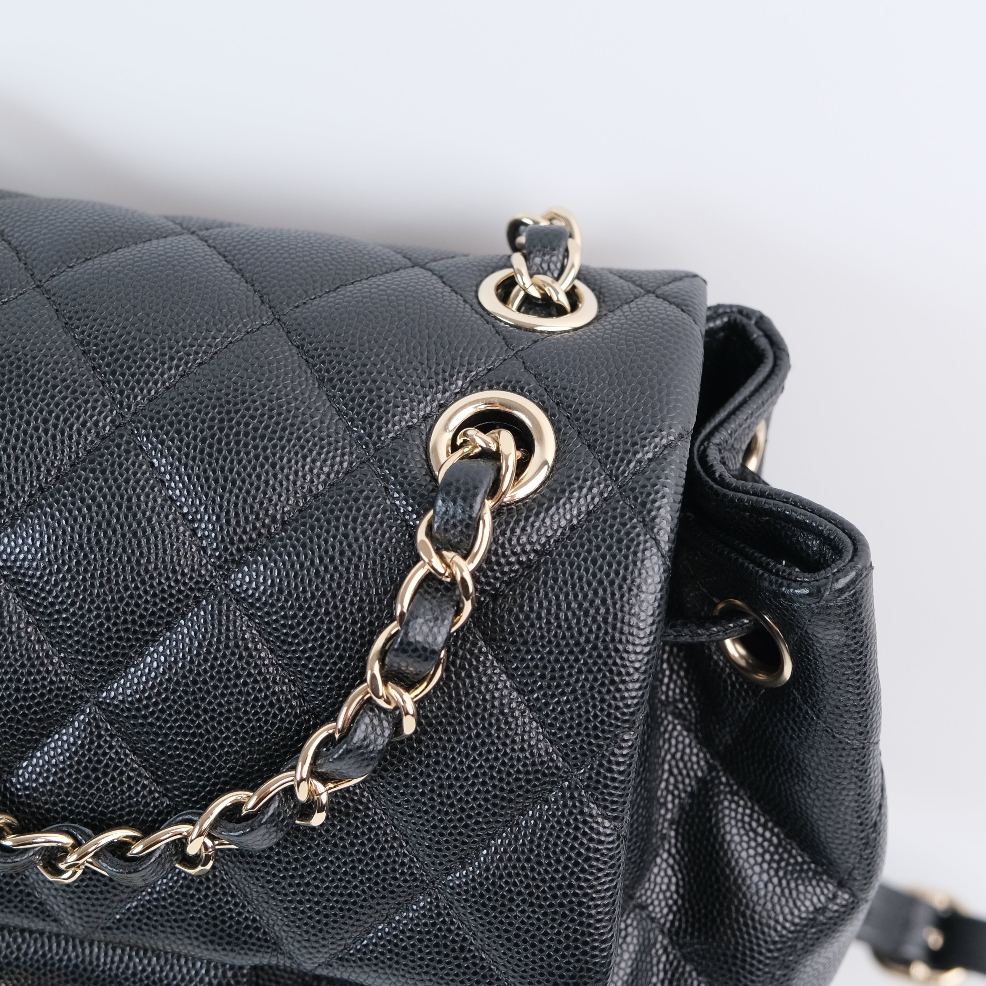 Chanel Urban Spirit Backpack Black Small MICROCHIP