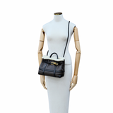 Bottega Venetta Andiamo Small Aviator Brown