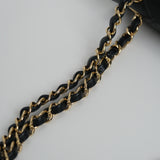 Chanel Double Flap Medium Black GHW - (MICROCHIP)