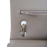 Chanel Double Flap Medium Dark Beige GHW - (MICROCHIP)