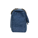 Chanel Maxi Flap Denim Blue GHW - (BRAND NEW)