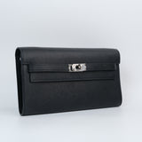 Hermes Kelly To Go Black PHW - Y