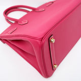HOLD | Hermes Birkin 30 Rose Tyrien GHW