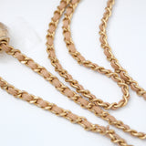 Chanel Mini Rectangle Pearl Crush Dark Beige GHW 2025