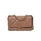 HOLD | Chanel 19 Small Caramel - (MICROCHIP)