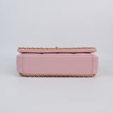 Chanel Neverending Chain Medium Flap Pink - (MICROCHIP)