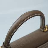 HOLD | Hermes Kelly 25 Togo Etoupe GHW - U