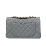 Chanel Double Flap Small Dark Gray -s29