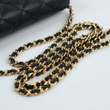 Chanel Wallet on Chain (WOC) BLack Caviar -s29