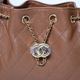 Chanel 25 Mini Caramel Brown GHW - (BRANDNEW)