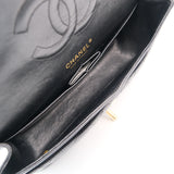 Chanel Double Flap Medium Black - s11