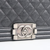 Chanel Le Boy Caviar New Medium - s23