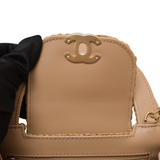 Chanel Nano Kelly Braided Raffia GHW - (BRANDNEW)