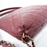 Chanel Burgundy Tote GHW - (MICROCHIP)