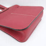 HOLD | Hermes Mini Halzan Rouge Grenat PHW