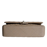 Chanel Double Flap Medium Dark Beige GHW - (MICROCHIP)