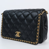 Chanel Never Ending Medium Flap Black