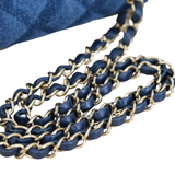 HOLD | Chanel Double Flap Medium Denim GHW